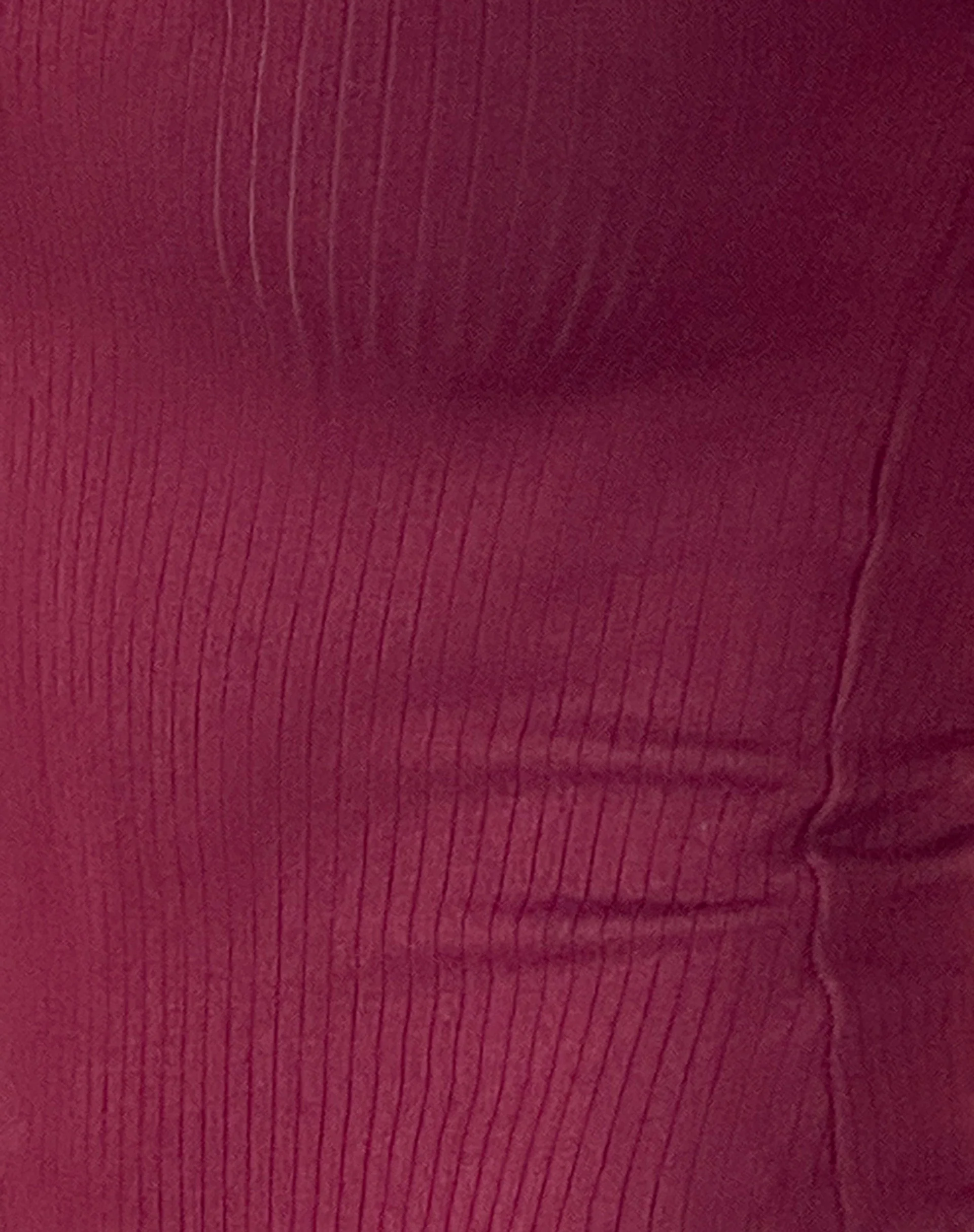 Cantha Maxikleid in Rib Burgundy - Image 5