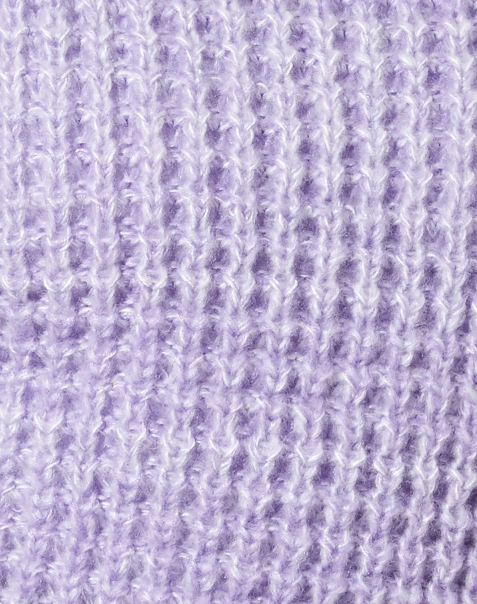 Karibu-Pullover aus Grobstrick in Flieder und Weiß - Image 5