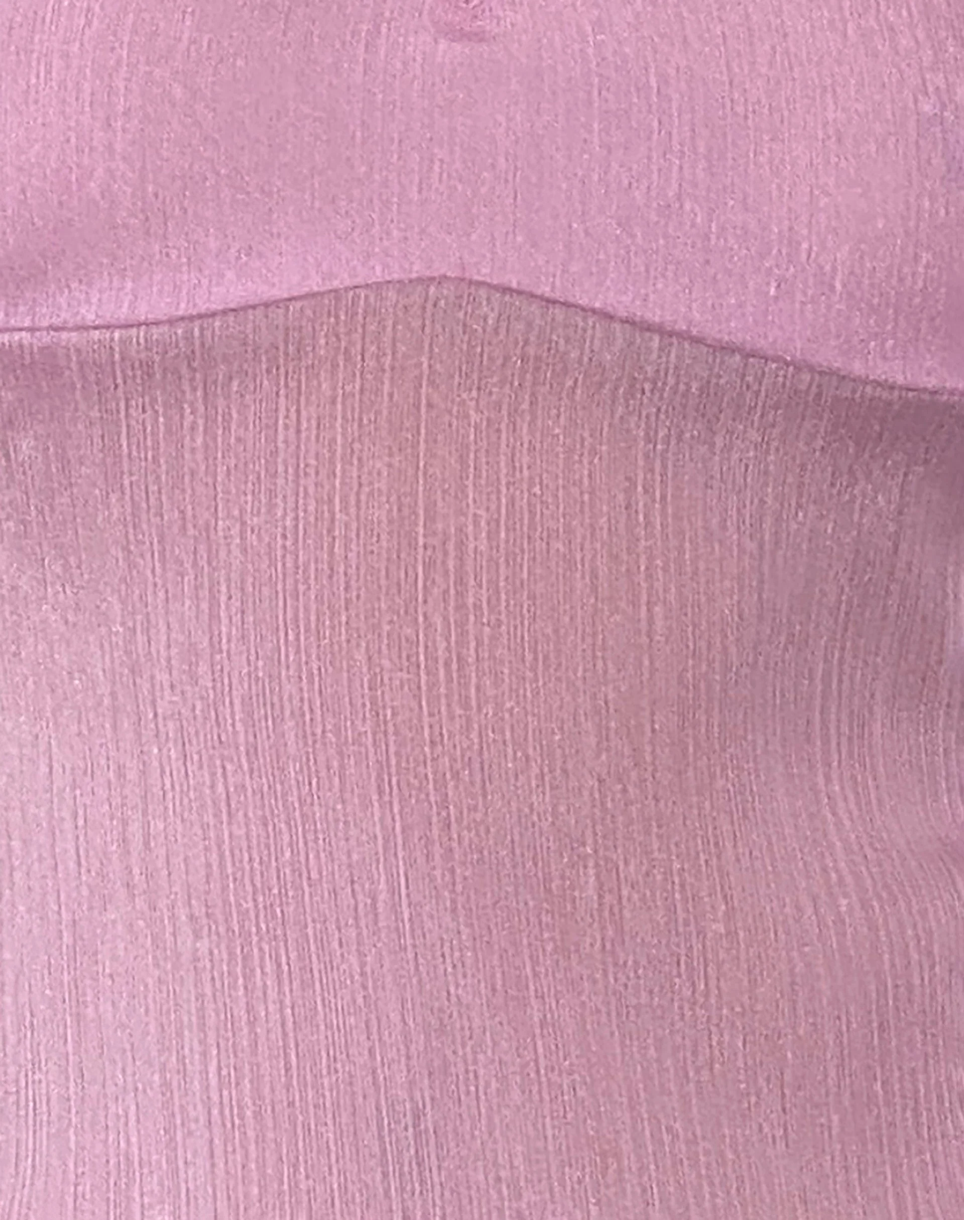 Carmeline Langarm-Cami-Top in schimmerndem Rosa - Image 6