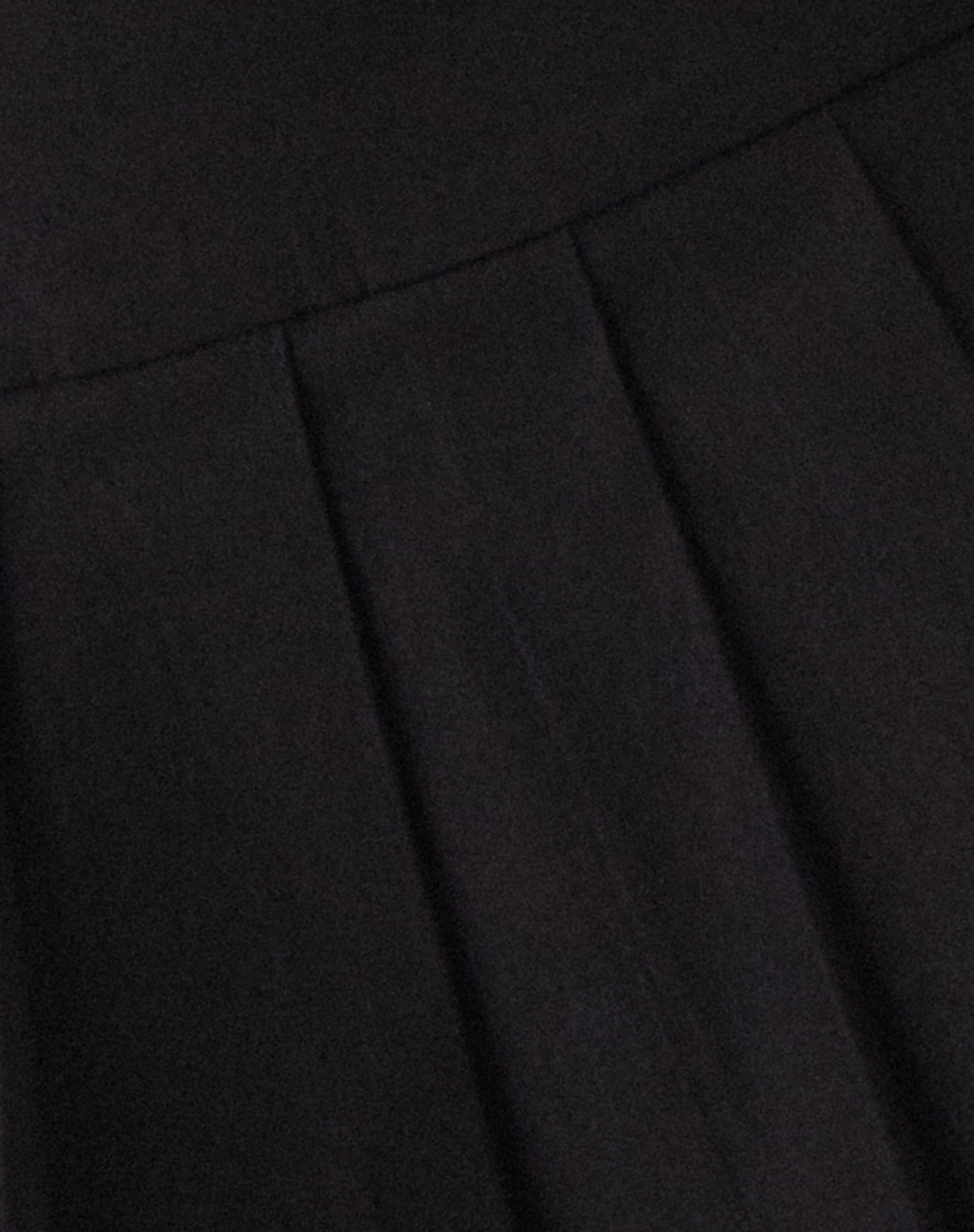 Casini Plissee-Rock in Tailoring Schwarz - Image 6