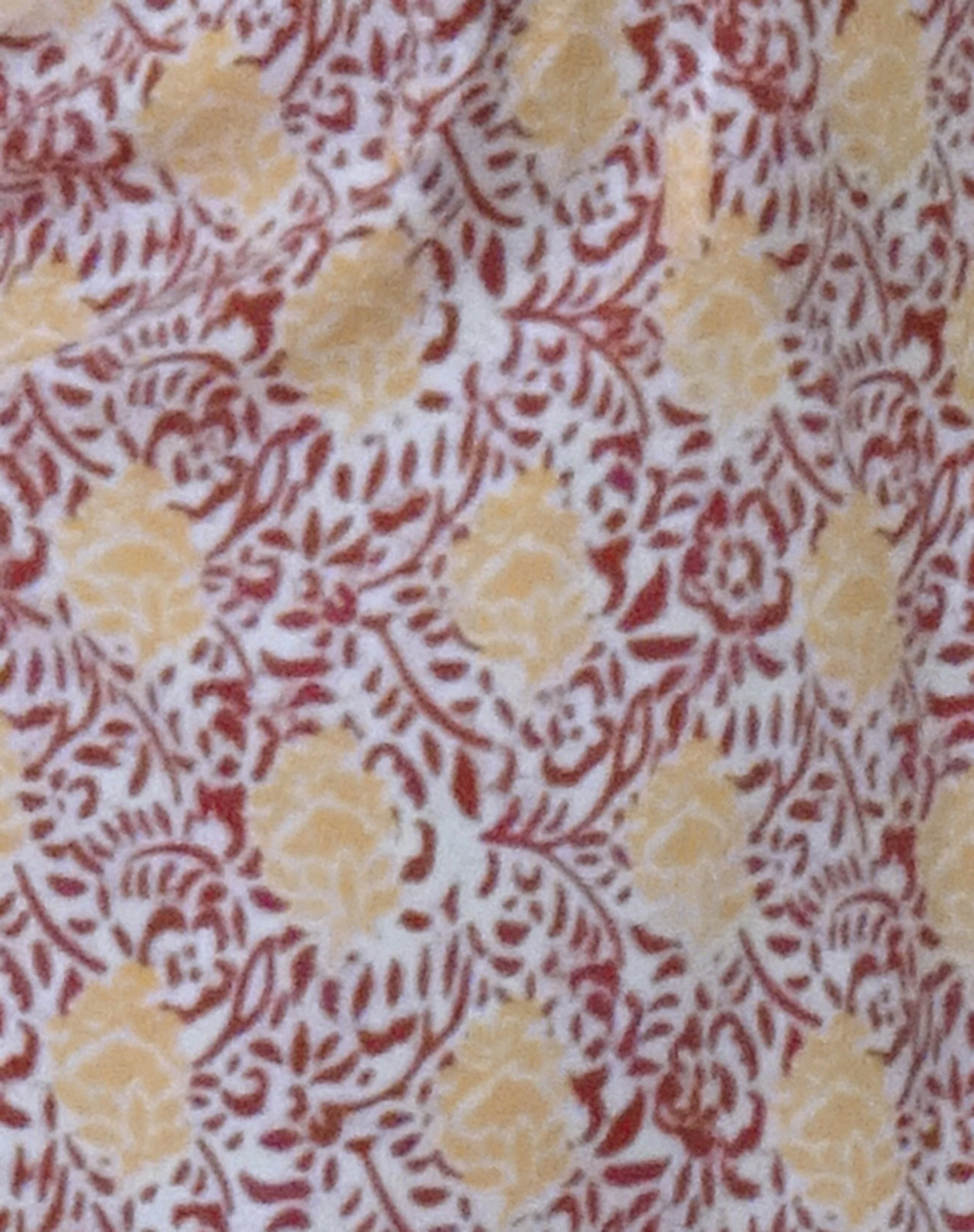 Cecan Minikleid in Bohemian Batik Maroon Pfirsich - Image 6