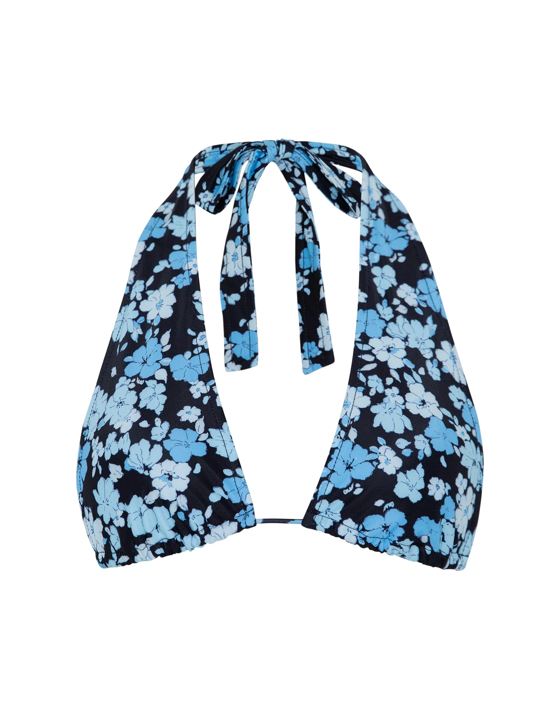 Cerry Bikinioberteil in Pastellblau geblümt - Image 7