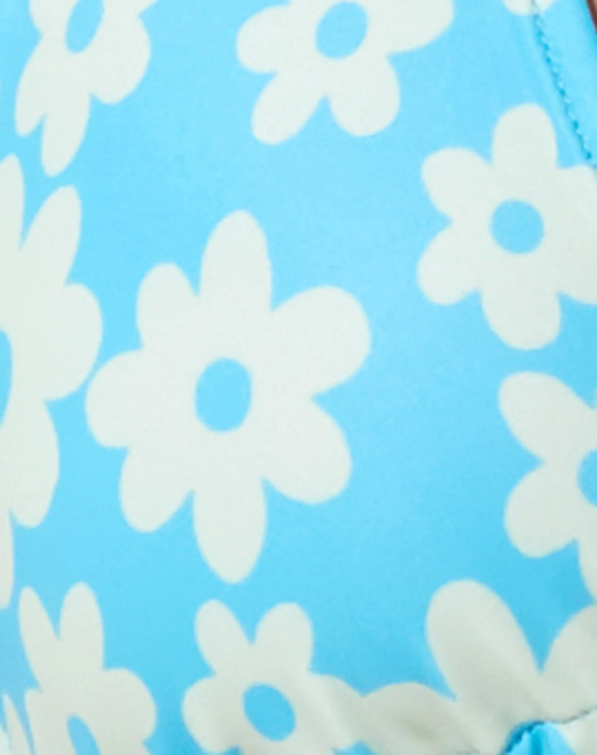 Cerry Bikinioberteil in Retro Daisy Blau - Image 8