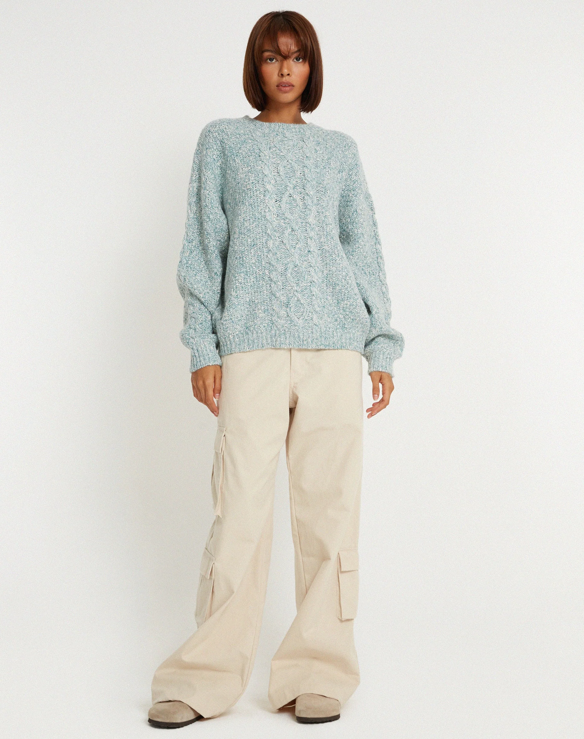 Chalih Pullover in Entengrün - Image 3