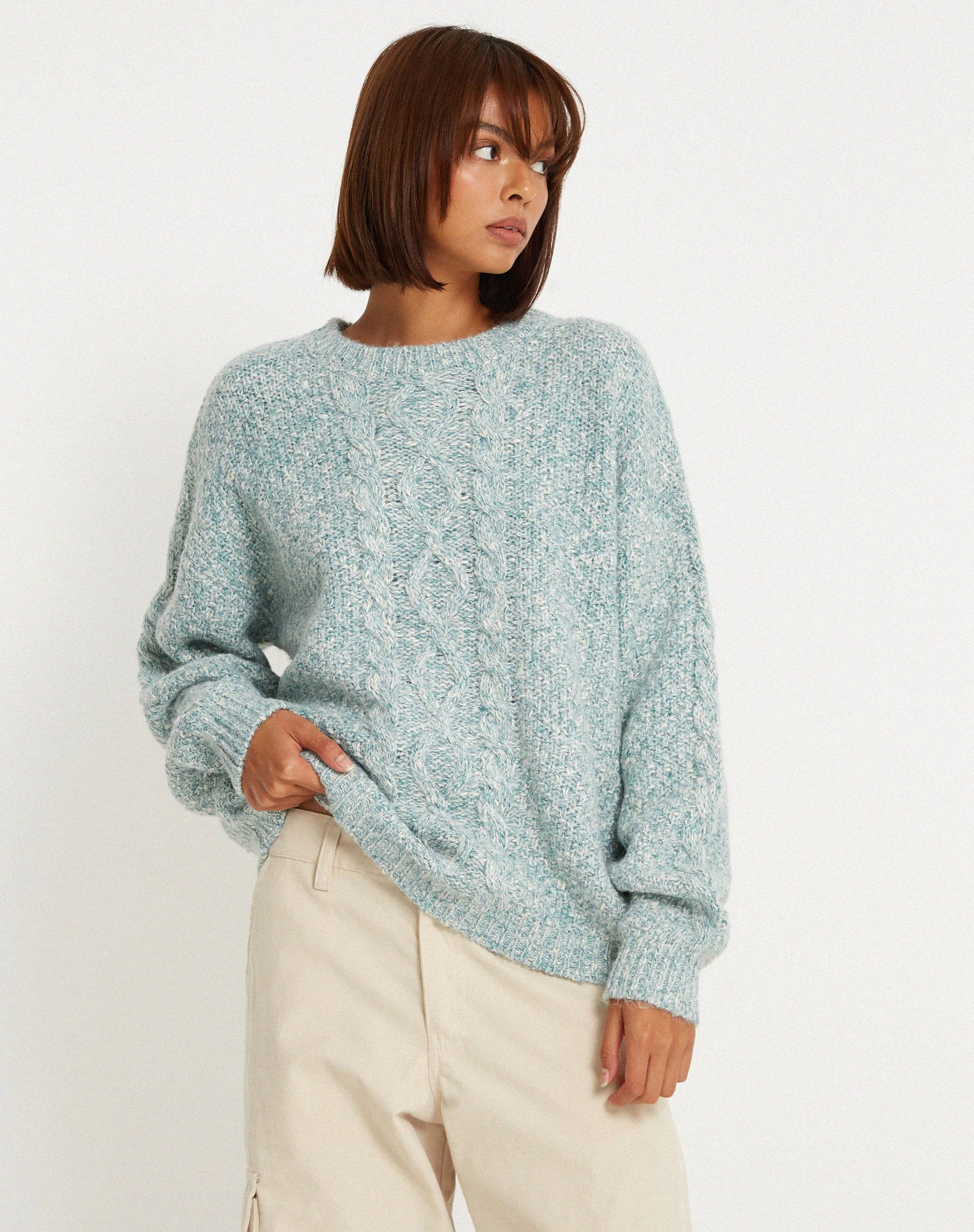 Chalih Pullover in Entengrün - Image 4
