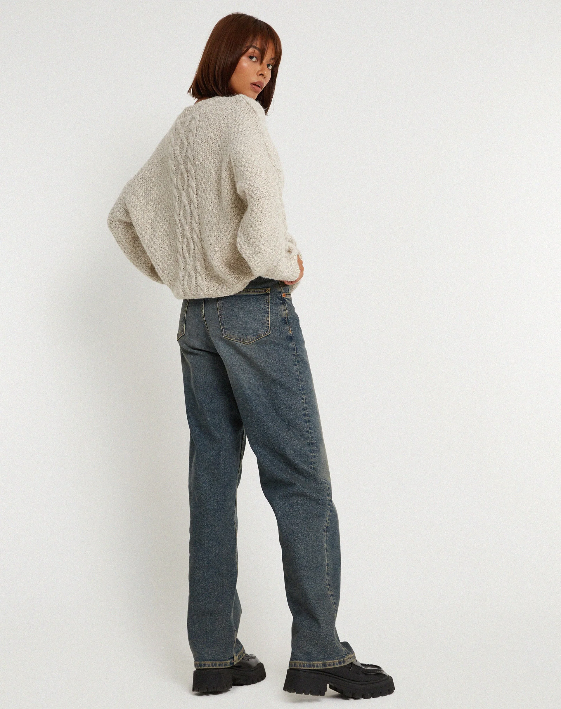 Chalih Pullover in Hafermehl - Image 6