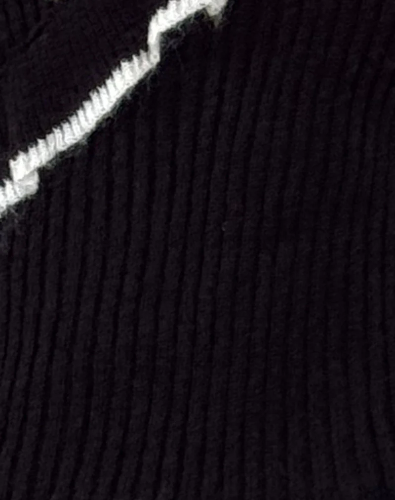Christella Top in Schwarz - Image 6