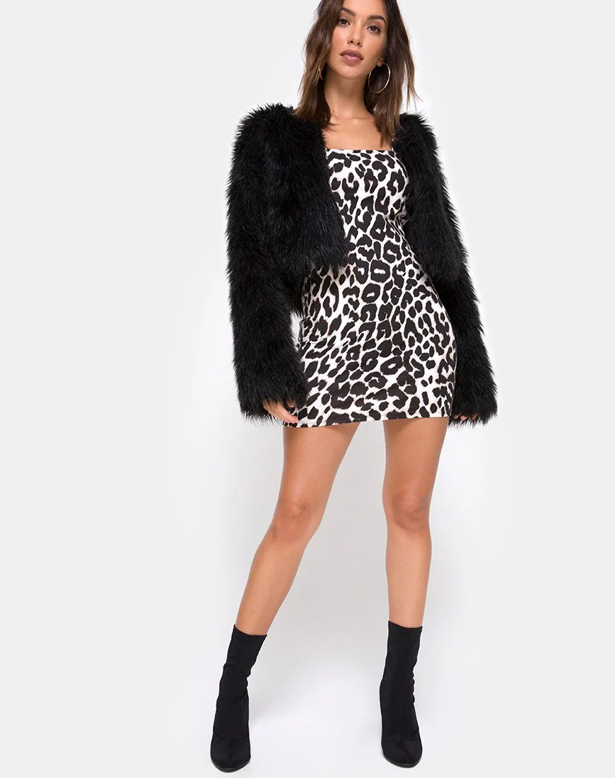 Cinelle Bodycon Kleid in Übergröße Jaguar - Image 3