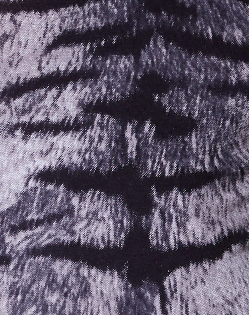 Clars Vest Top in Tiger Vollsilber - Image 6