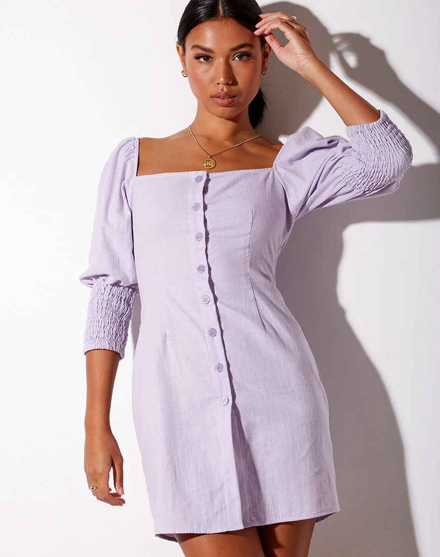 Clea Kleid in Violett