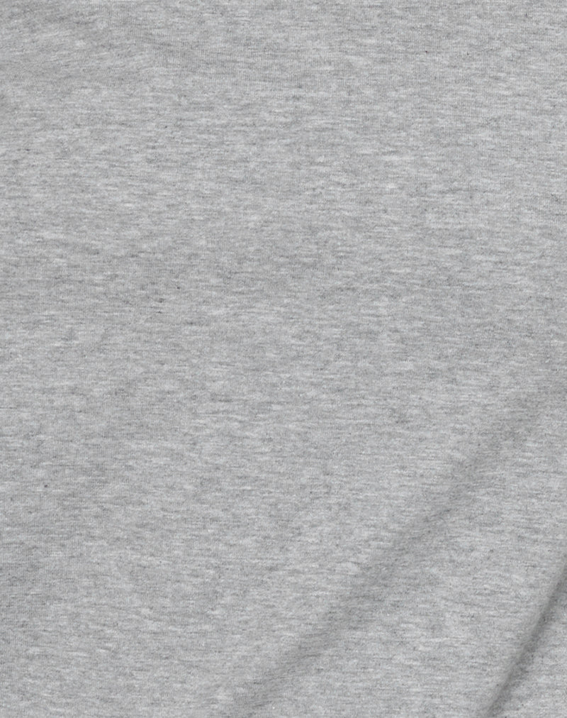 Clio Baggy Tee in Grau meliert - Image 6