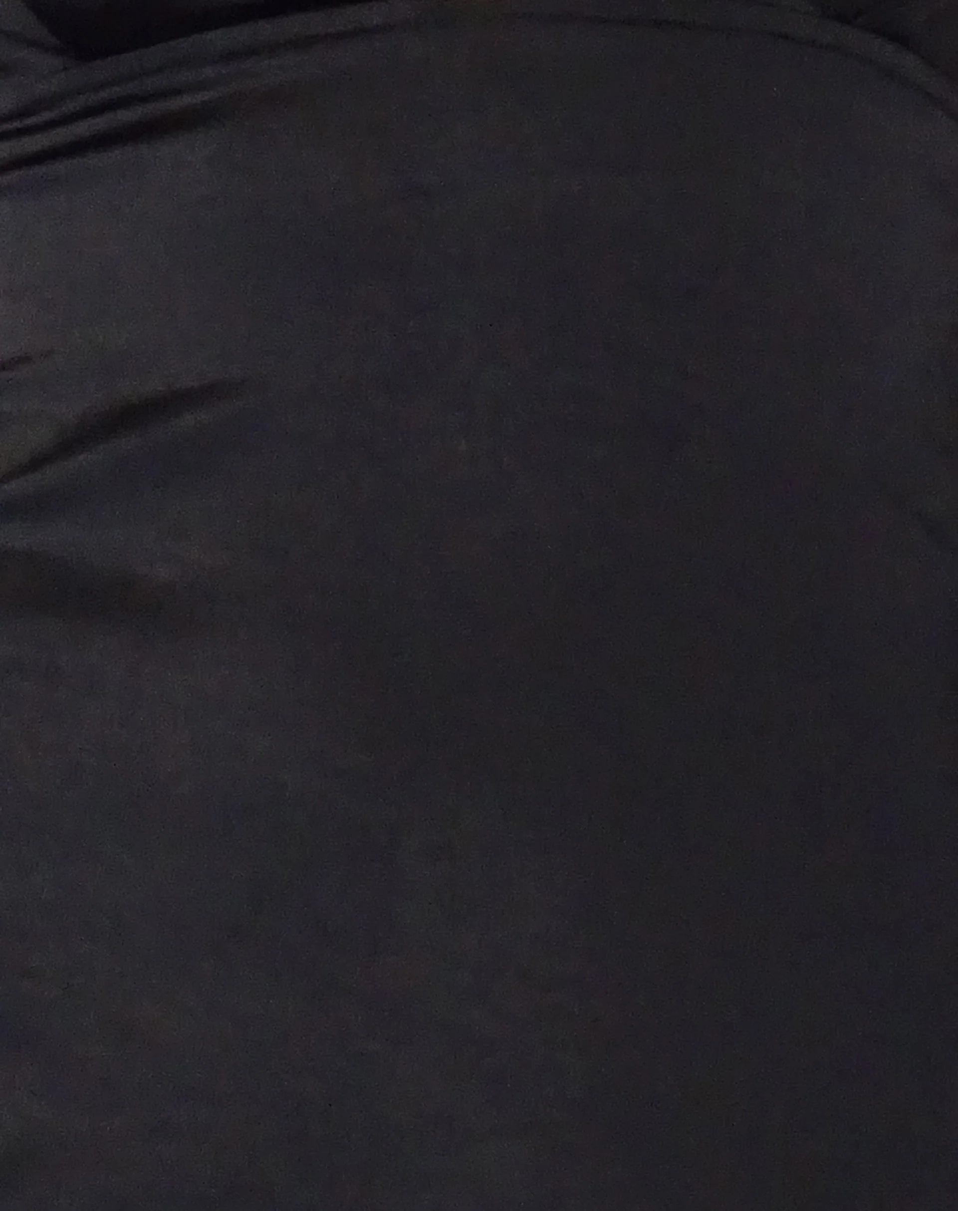 Coda Slip Dress aus Satin Schwarz - Image 6