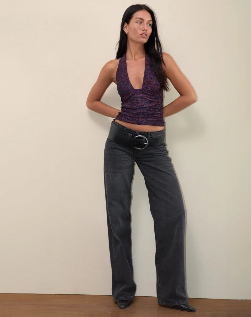 Cosimo Neckholder-Top in Multicolour - Image 2