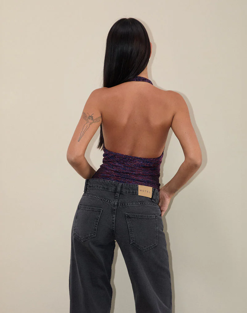 Cosimo Neckholder-Top in Multicolour - Image 3