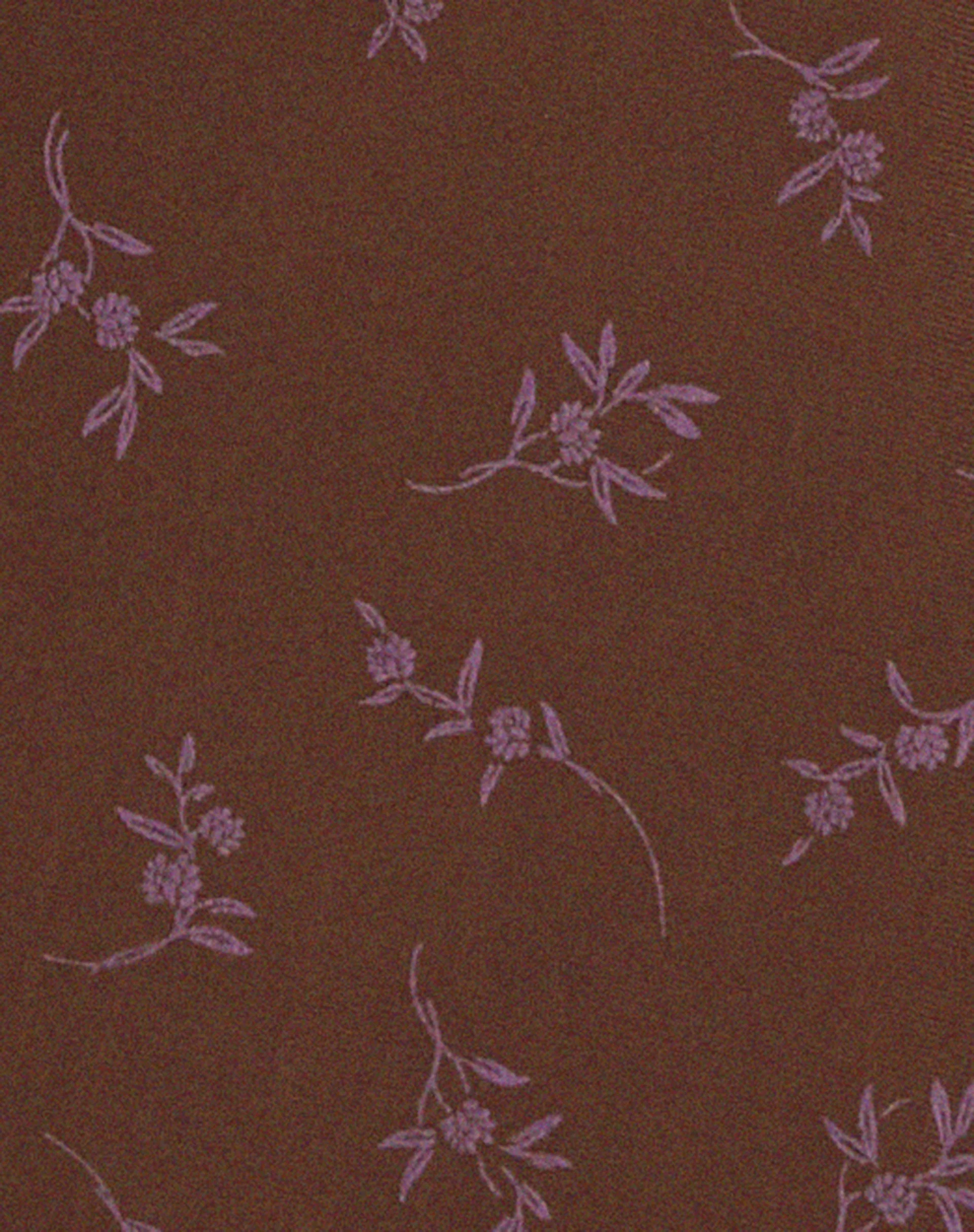 Coya Maxikleid in Blumenstielflocke Braun - Image 5
