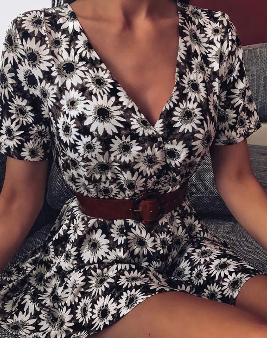 Crosena Kleid in Dyed Daisy - Image 2