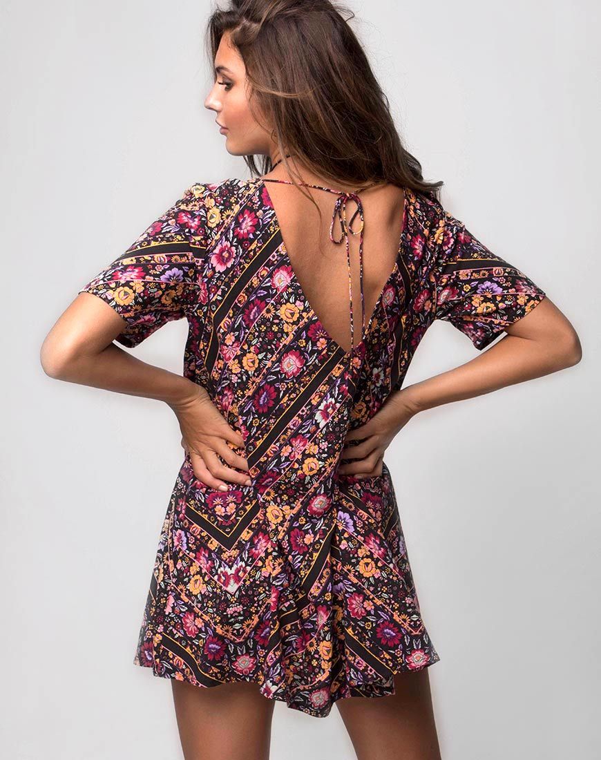 Crosena Swing-Kleid in Gypsy Rose - Image 2