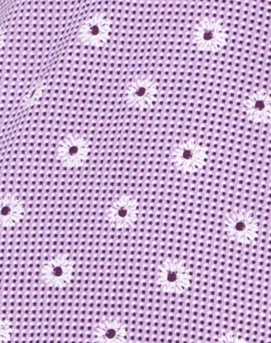 Cypress Midikleid in Daisy Field Lavendel - Image 5