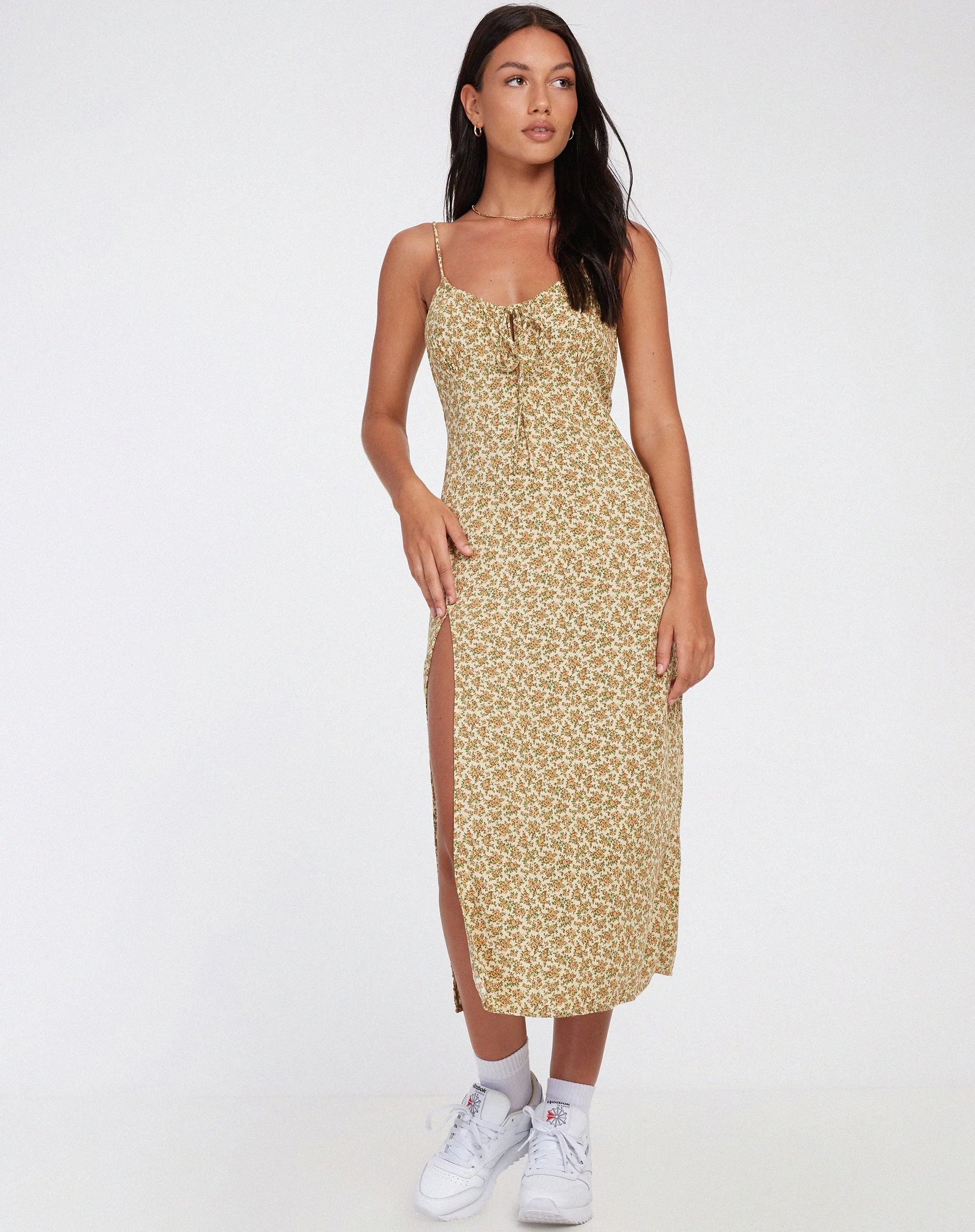Cypress Midikleid in Washed Ditsy - Image 3