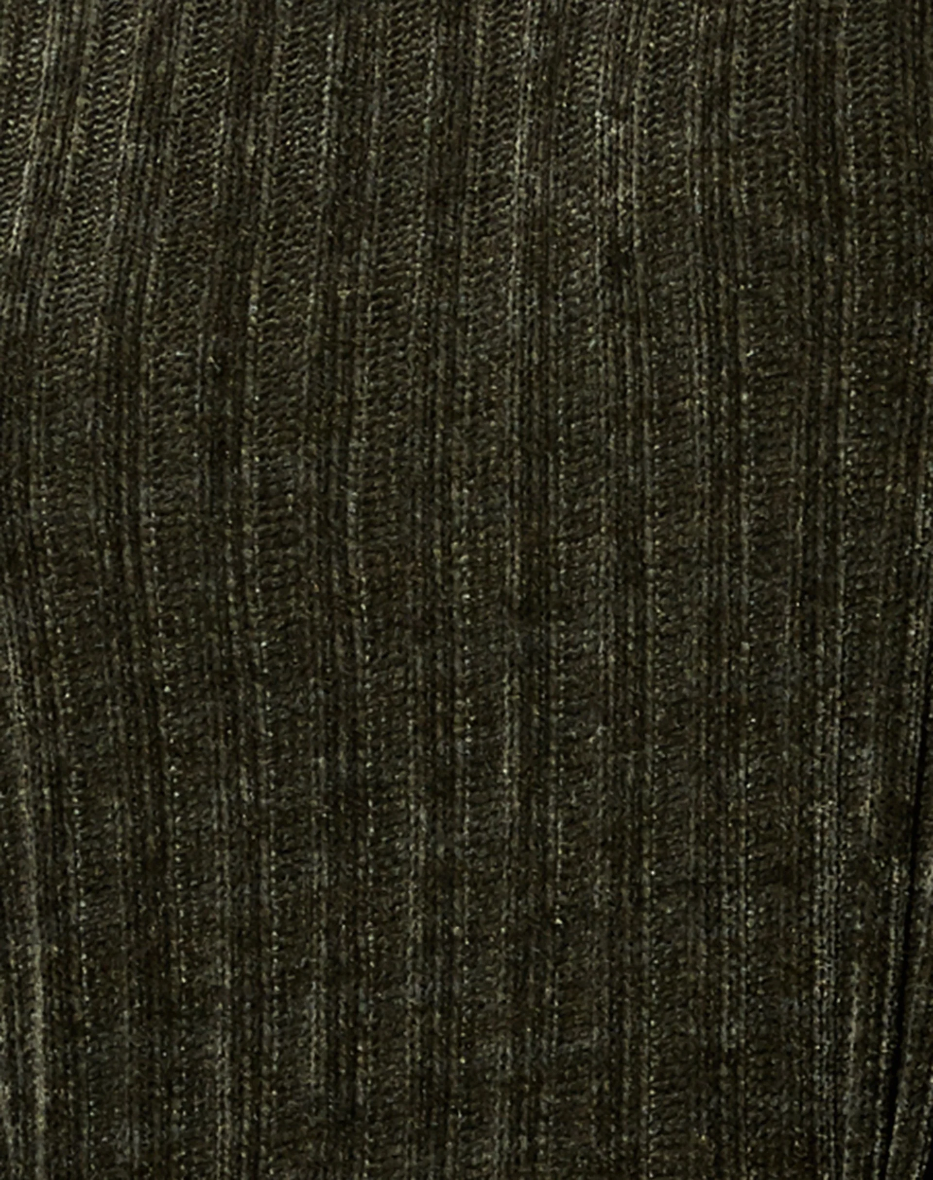 Papa-Pullover aus Chenille in Khaki - Image 5