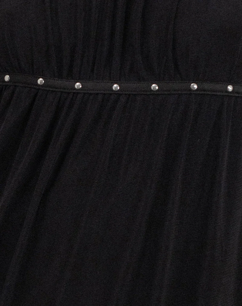 Damiera Minikleid in Schwarz - Image 6