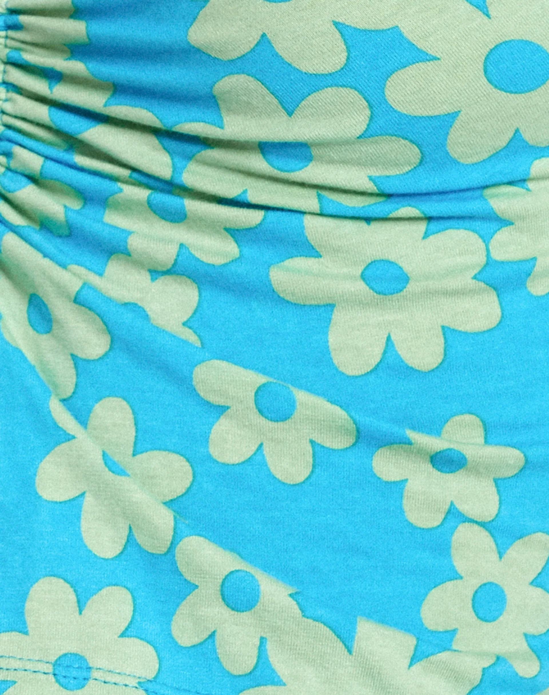 Dapa Crop Top in Retro Daisy Blau - Image 7