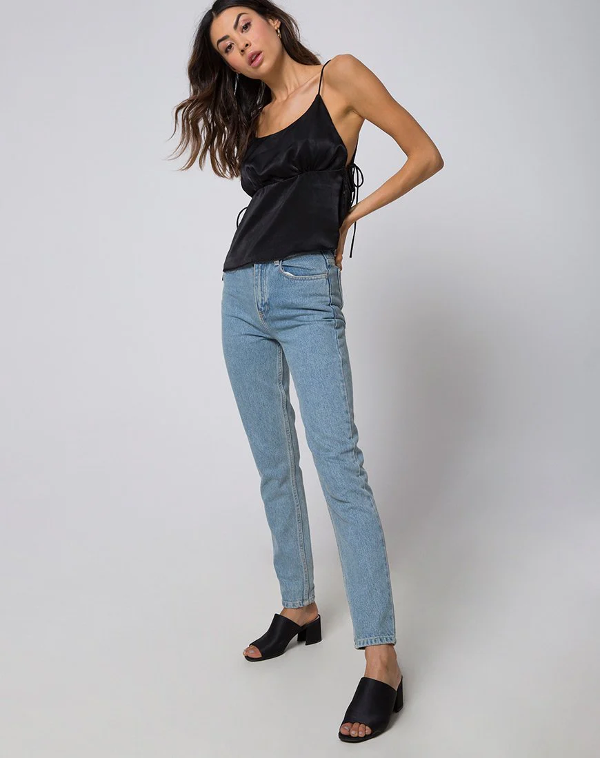 Daral Cami Top in Schwarz - Image 3