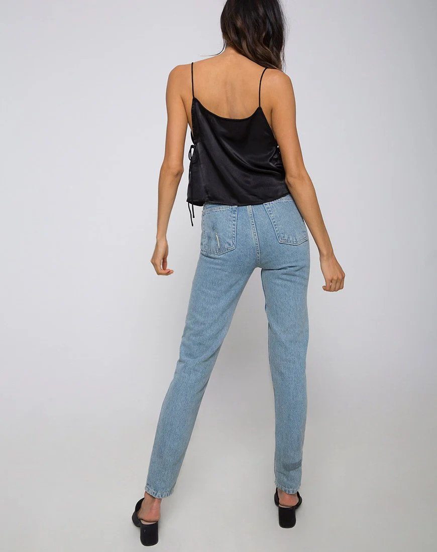 Daral Cami Top in Schwarz - Image 4