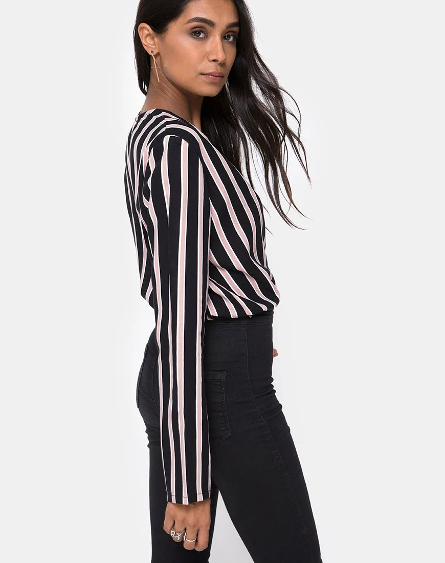 Daris Mieder in Formal Stripe - Image 2