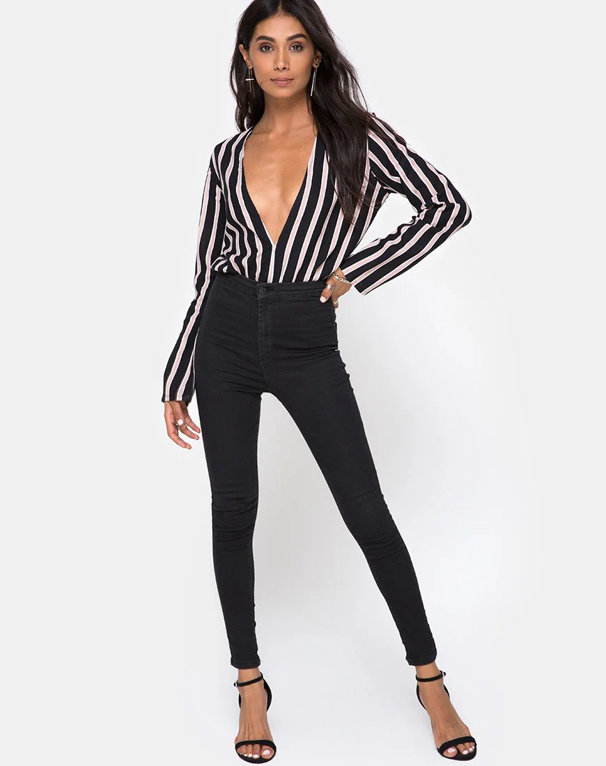 Daris Mieder in Formal Stripe - Image 3