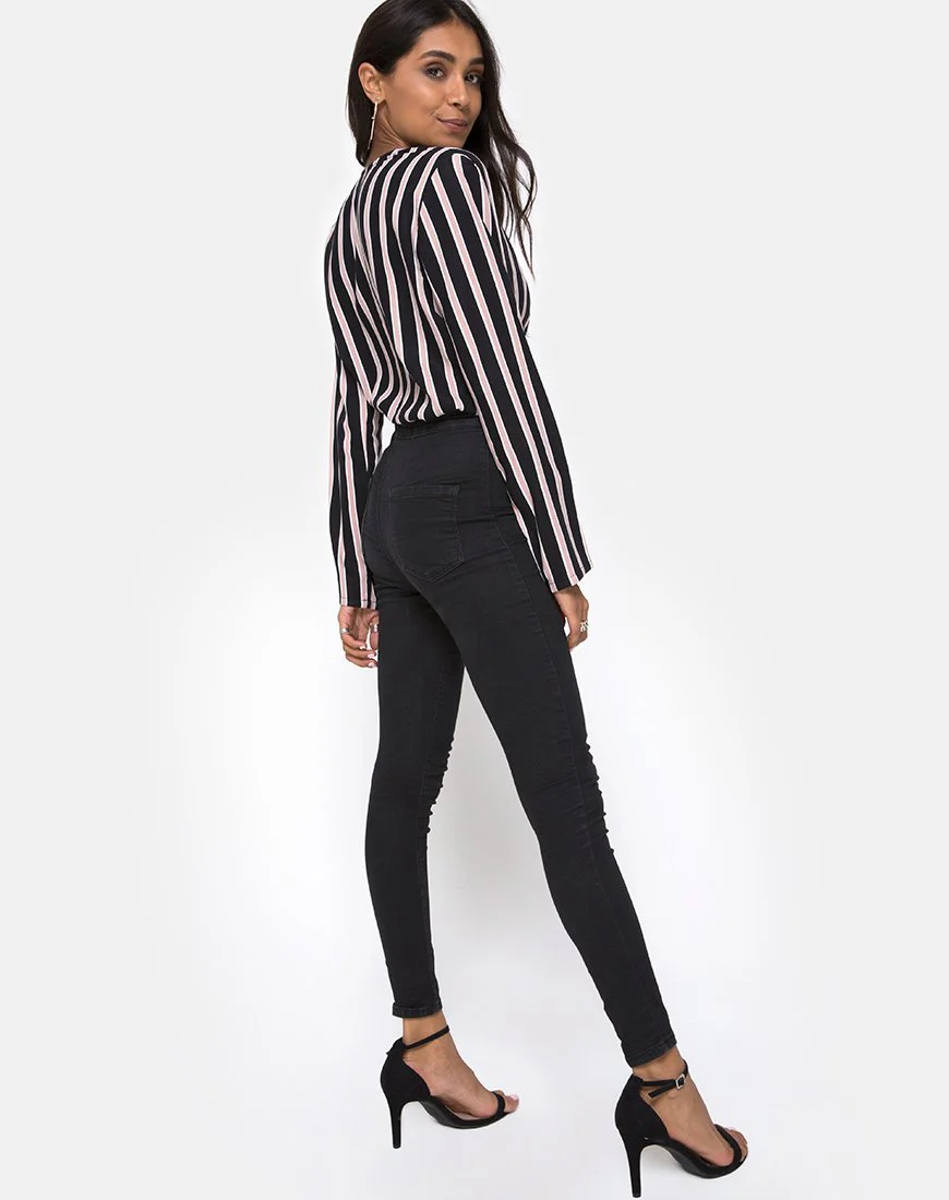 Daris Mieder in Formal Stripe - Image 4