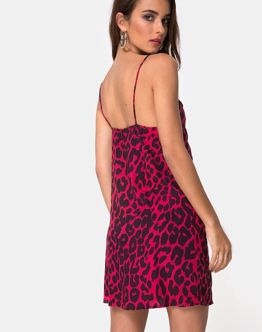 Datista Kleid in Übergröße Jaguar Rot - Image 2