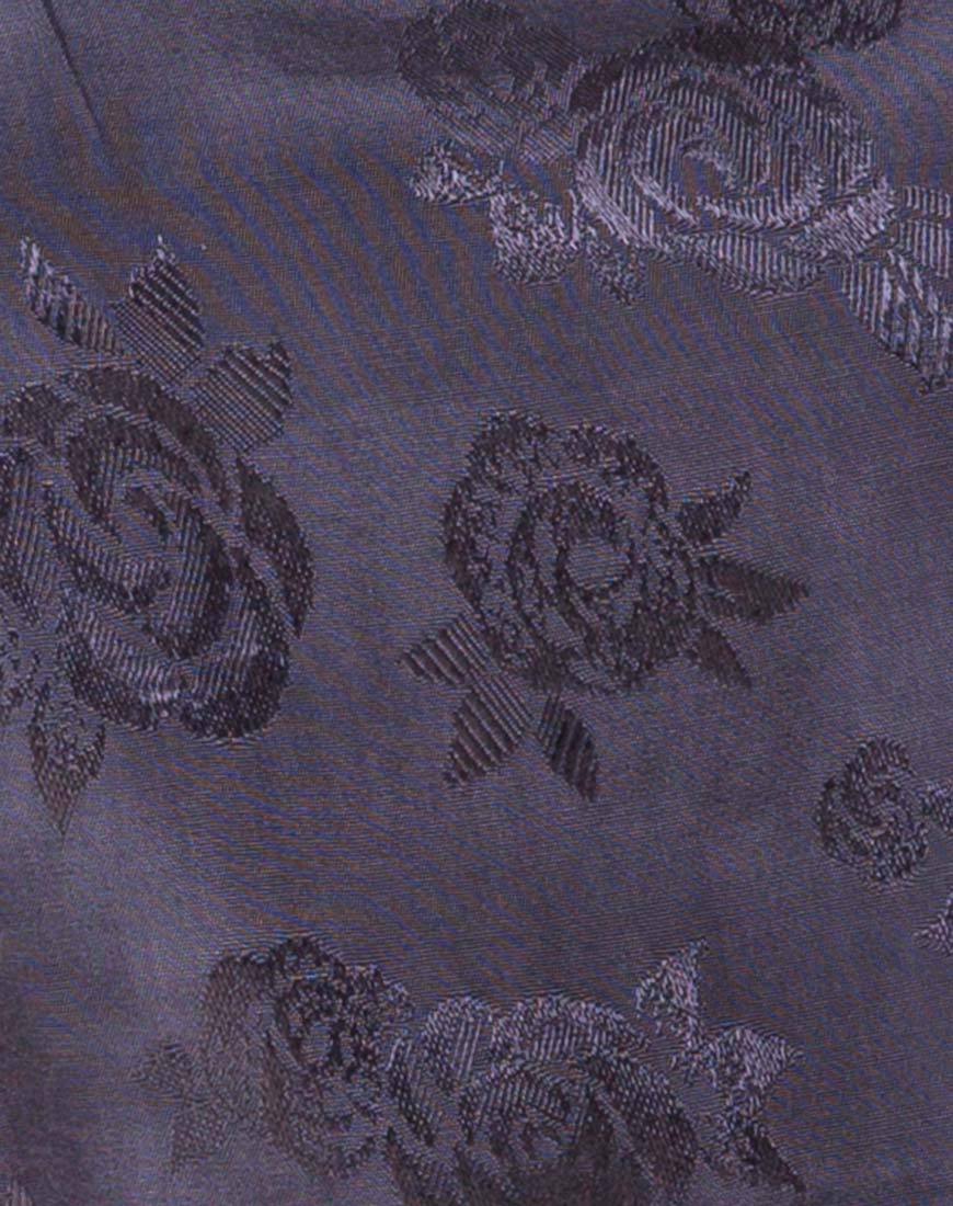 Datista Slip-Kleid aus Satin Rose Grau - Image 5