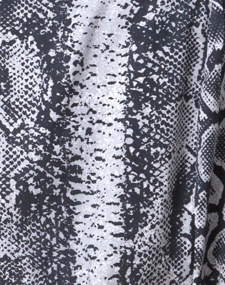 Datista Slip-Kleid in Schlange - Image 5
