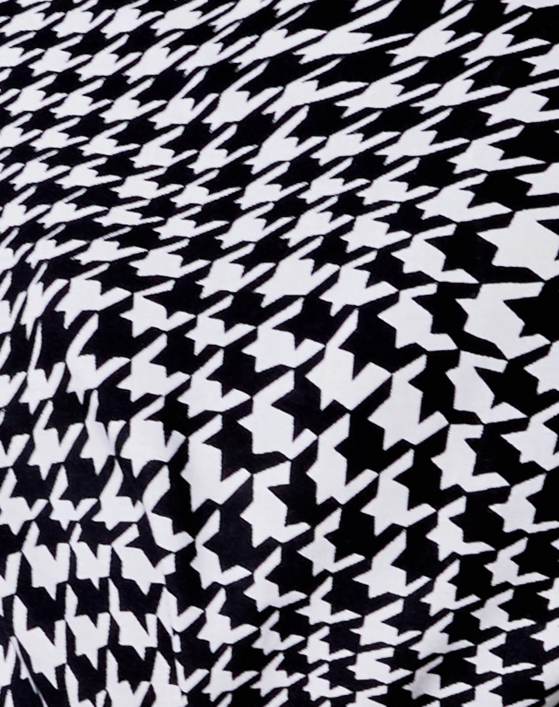 Datista Slip Dress in Wavey Dogtooth - Image 5