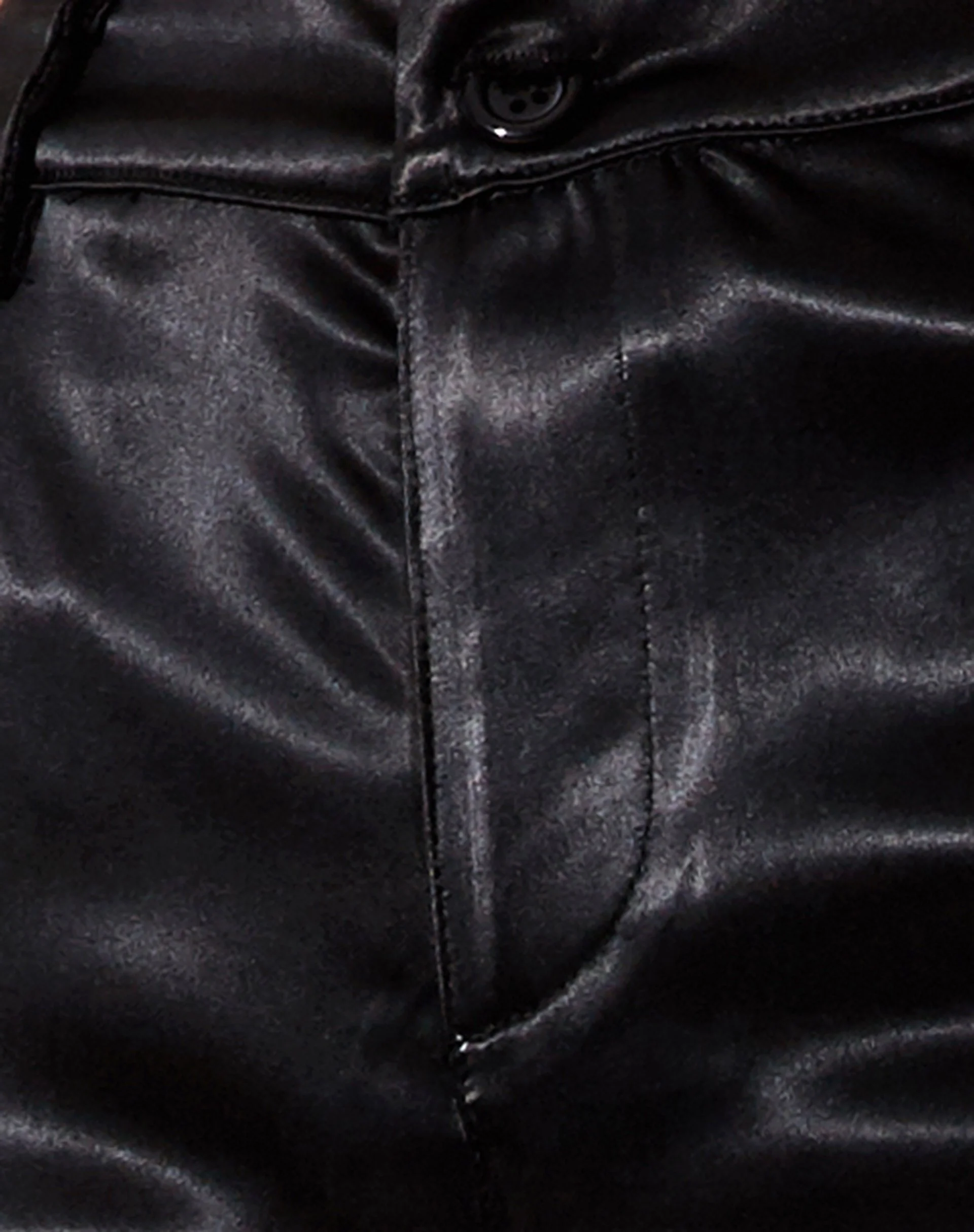 Desta Hose aus Satin Schwarz Fantasia Diamante - Image 6