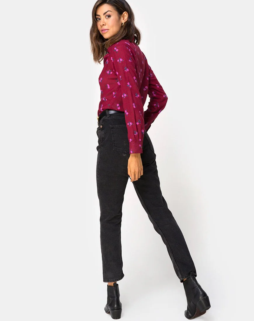Dimaris Hemd in Magenta-Rose-Rosa - Image 4