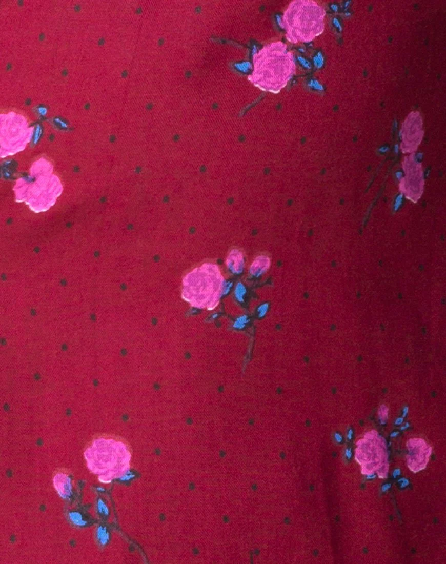 Dimaris Hemd in Magenta-Rose-Rosa - Image 5