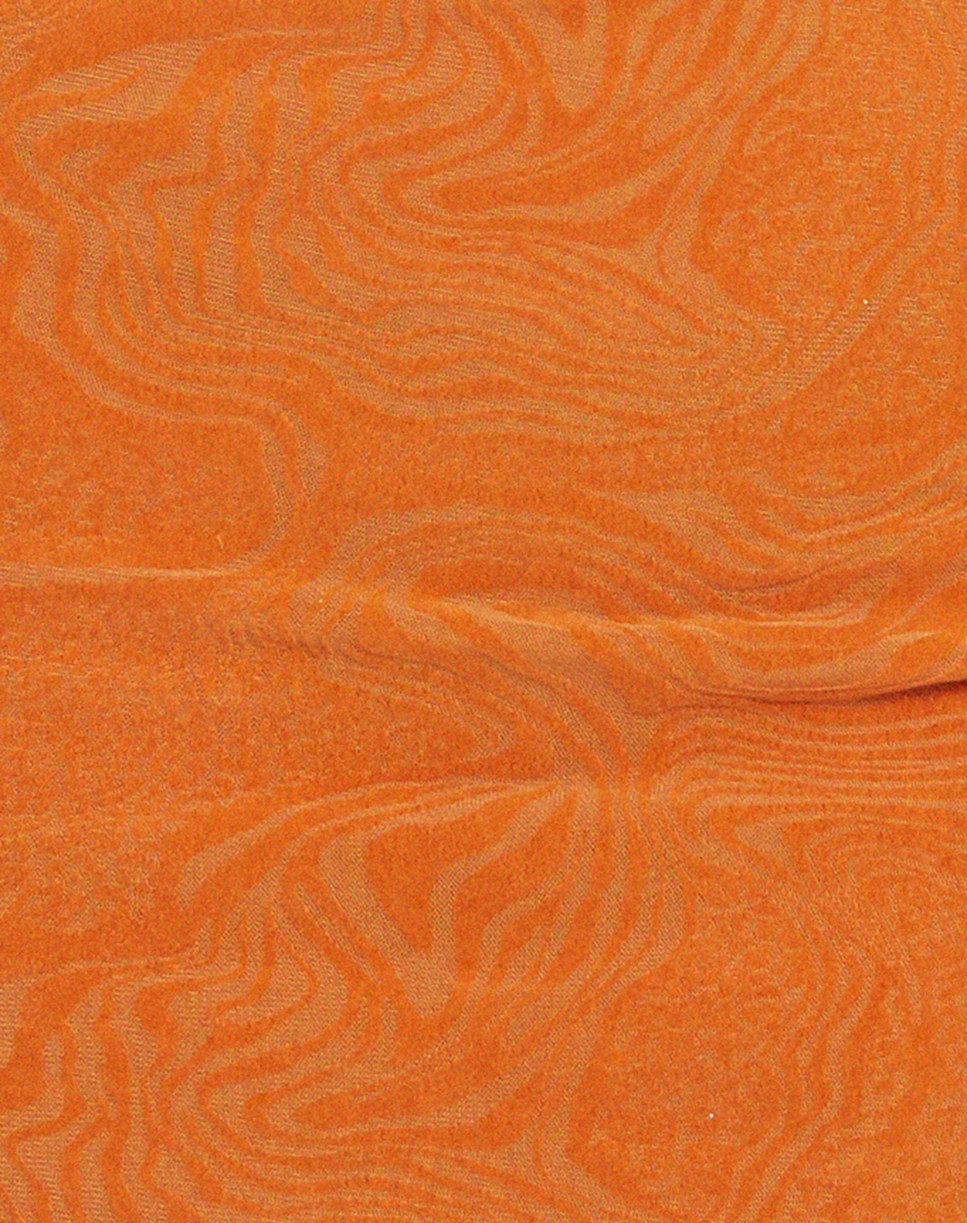 Diti-Minikleid aus gemischtem Tierflock Orange - Image 6