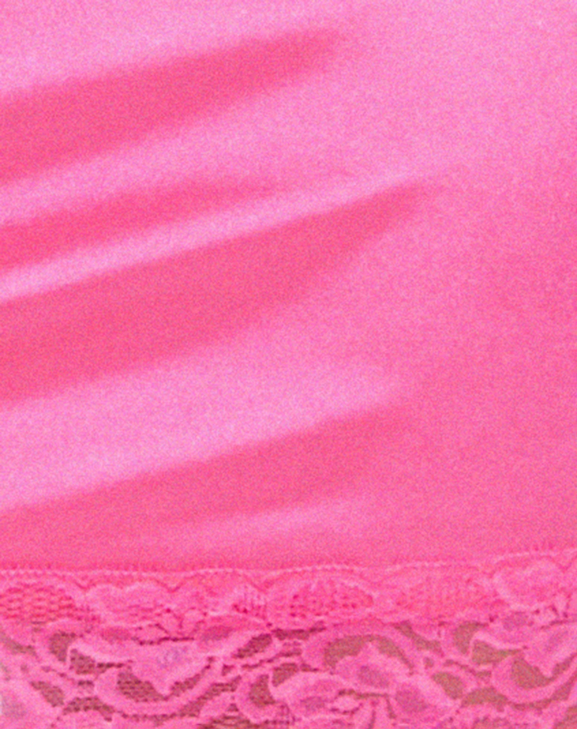 Ditika Minikleid aus Satin Hot Pink - Image 5