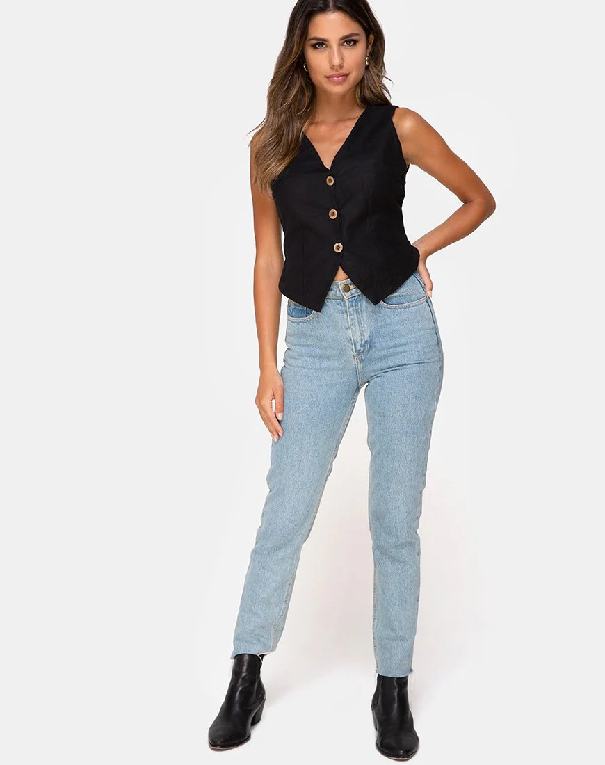 Divest Top in Schwarz - Image 3