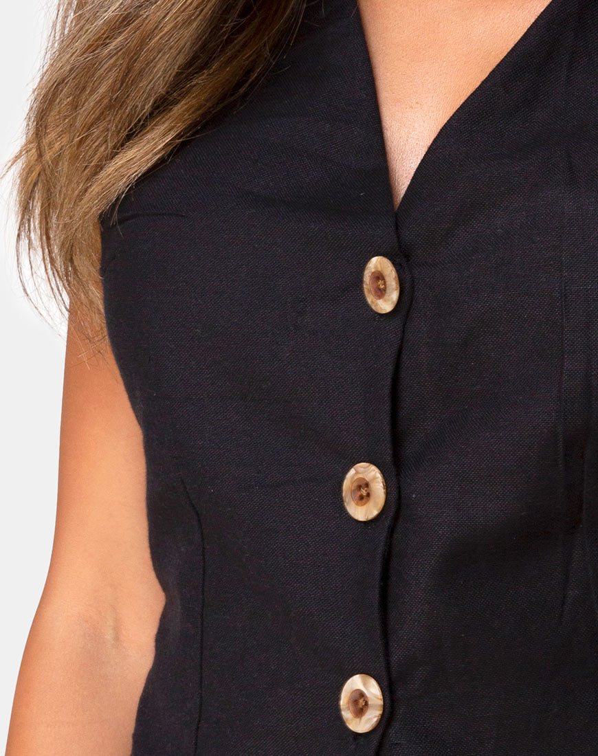 Divest Top in Schwarz - Image 5