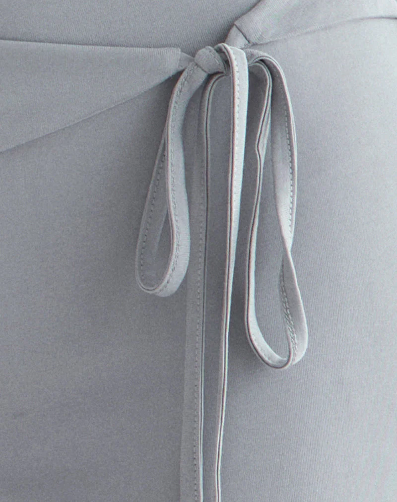 Donata-Hose in Grau mit Gürtel - Image 6