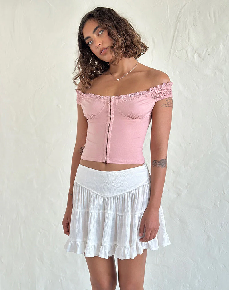 Dovica Korsett-Oberteil in Pink Lady - Image 4