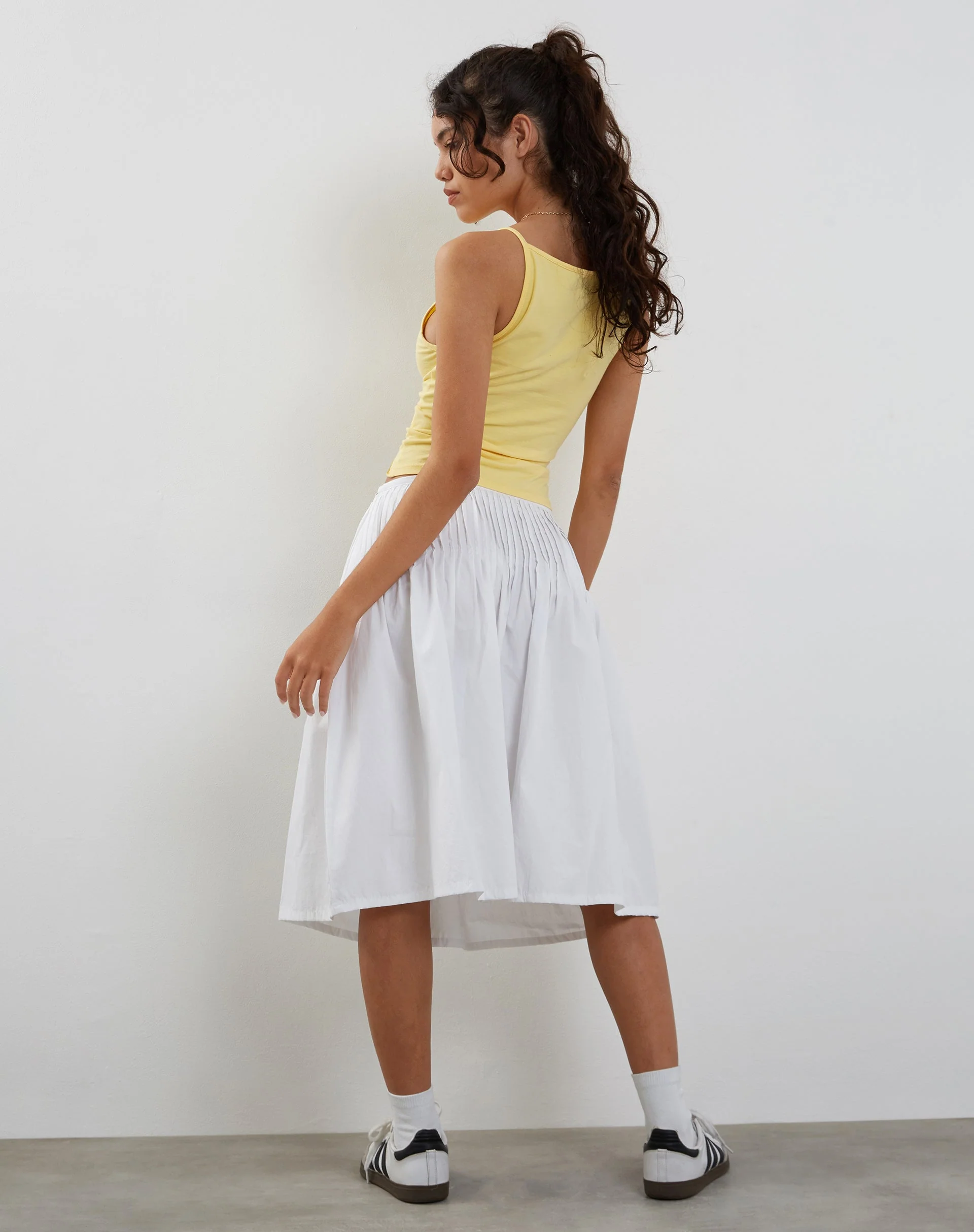 Dudley Vest Top in Limonade - Image 4