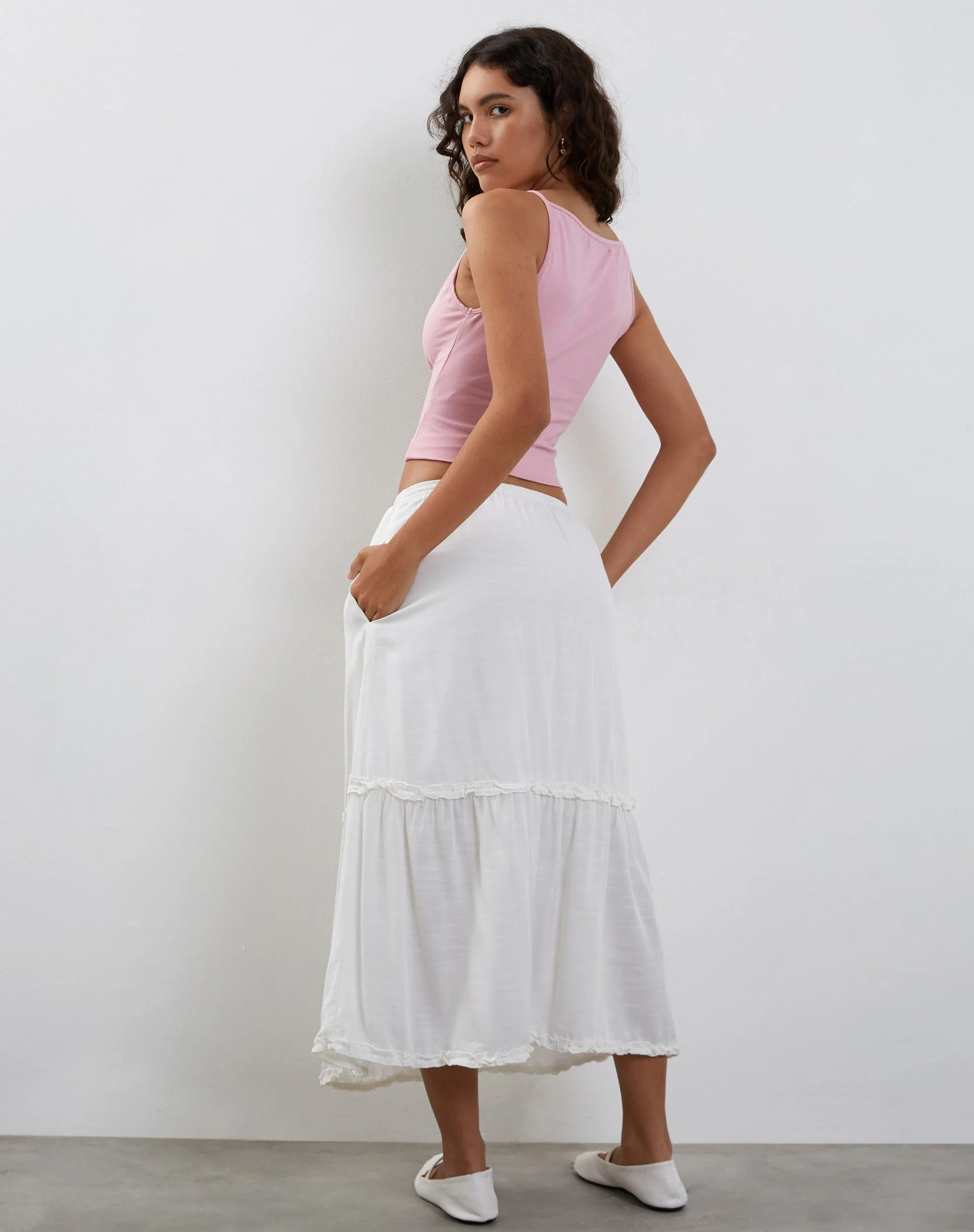 Dudley Westenoberteil in Flamingo-Rosa - Image 4