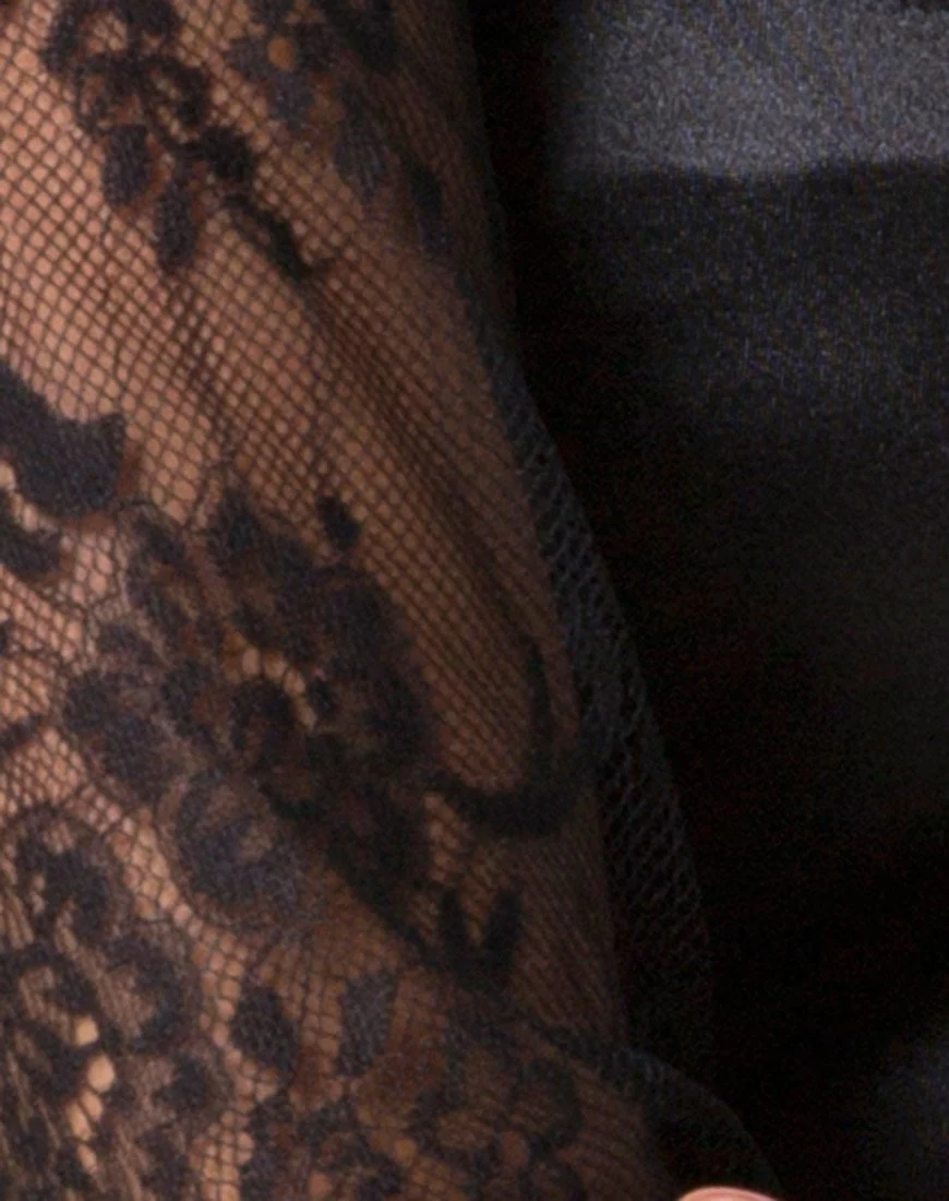 Dulipa Minikleid in Schwarz - Image 7