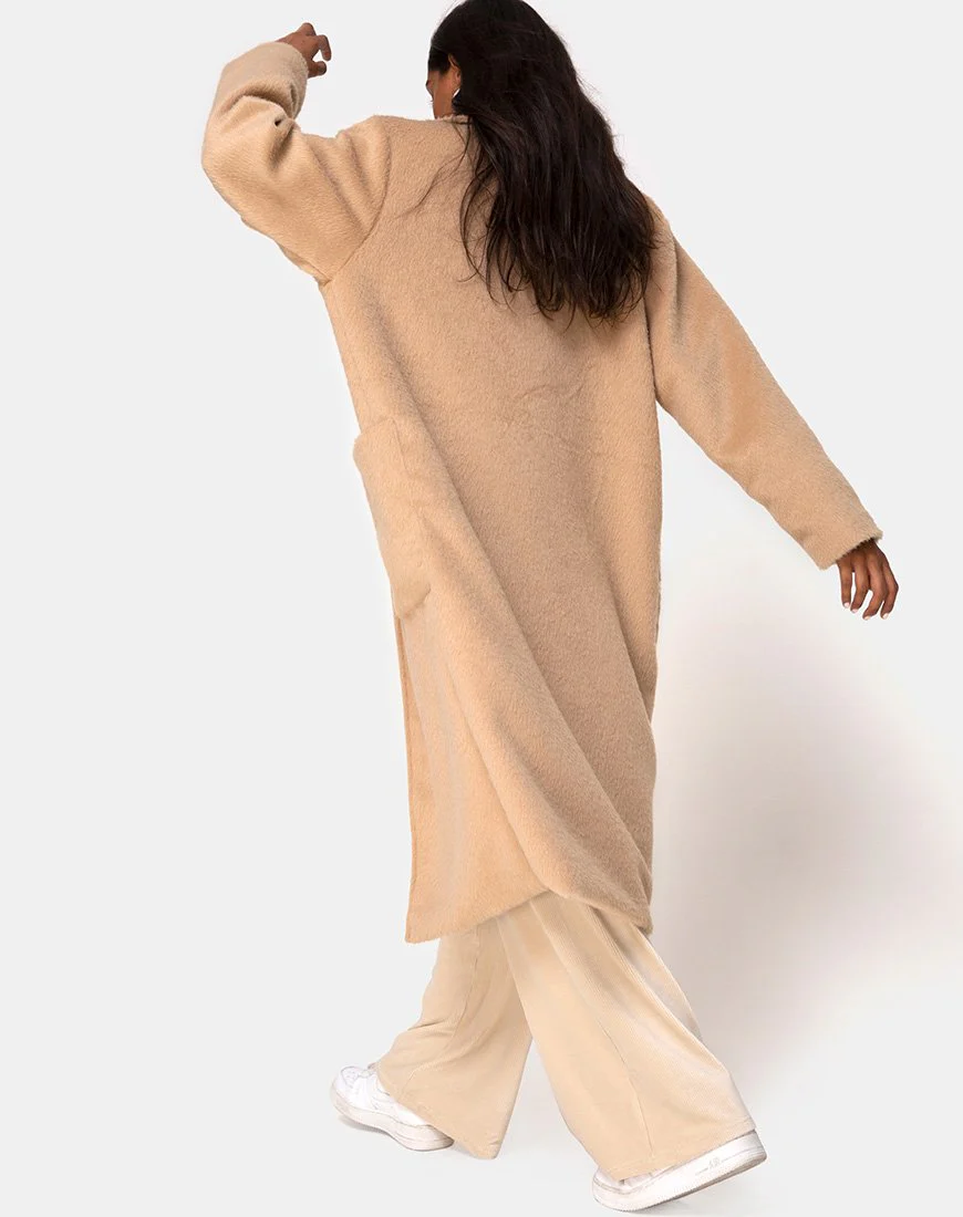 Duster Coat in gewebtem Tan - Image 6