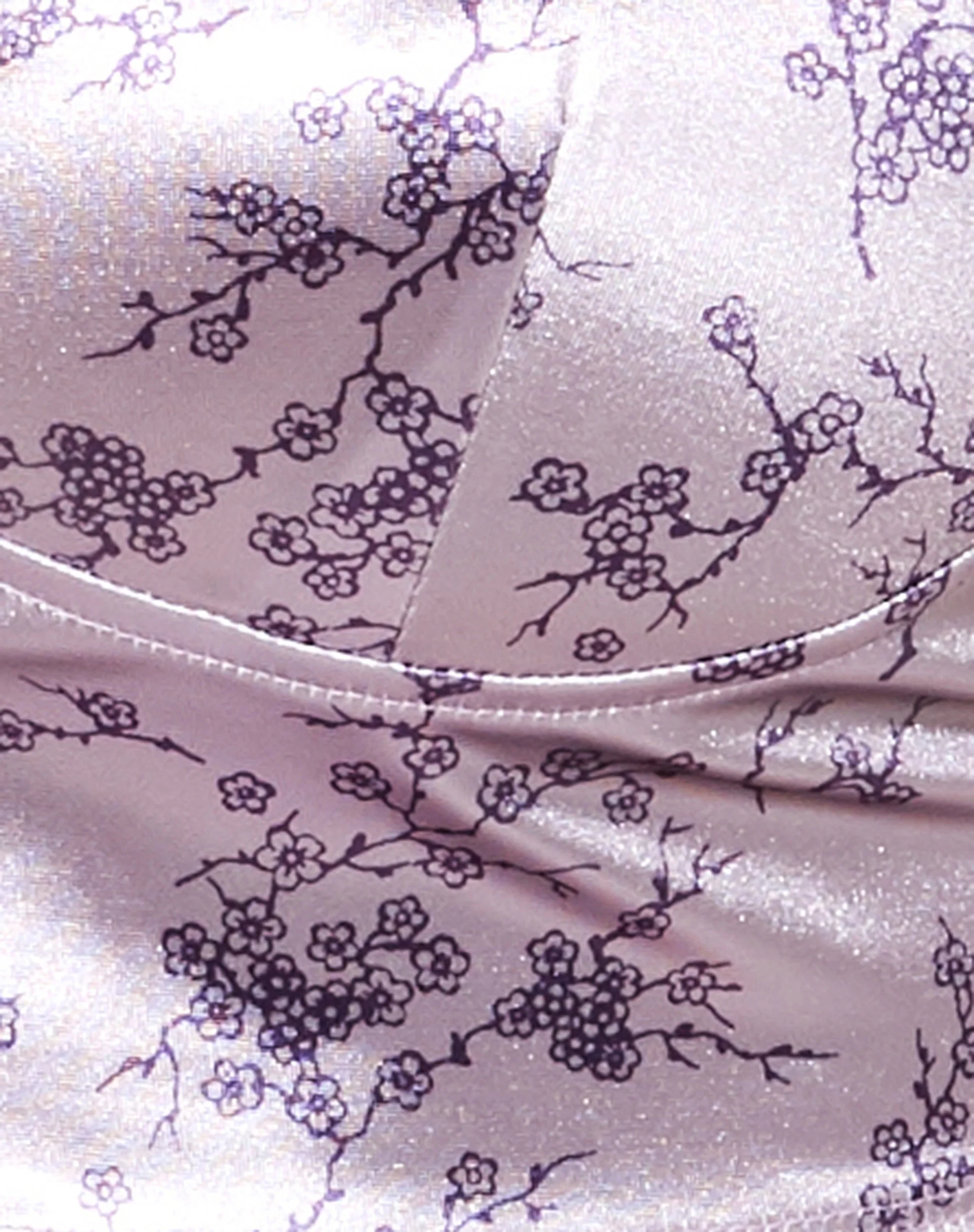 Dyla Crop Top in Sakura Blossom Lilac - Image 5