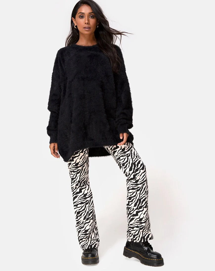 Edgen Pullover aus Strick Schwarz - Image 3